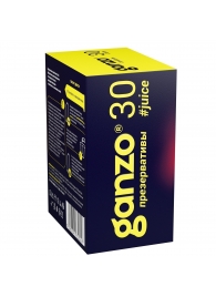 Ароматизированные презервативы Ganzo Juice - 30 шт. - Ganzo - купить с доставкой в Архангельске