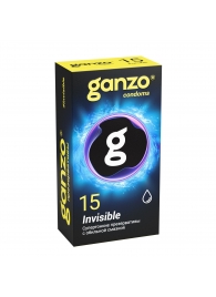Супертонкие презервативы Ganzo Invisible - 15 шт. - Ganzo - купить с доставкой в Архангельске