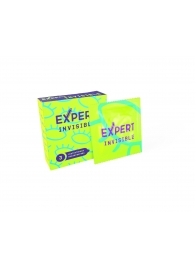 Ультратонкие презервативы Expert Invisible - 3 шт. - Expert - купить с доставкой в Архангельске