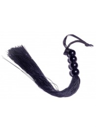 Черная силиконовая плеть - 37 см. - Boys of Toys - купить с доставкой в Архангельске