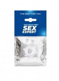 Стимулирующая насадка на пенис с несколькими видами рельефа - Sex Expert - в Архангельске купить с доставкой