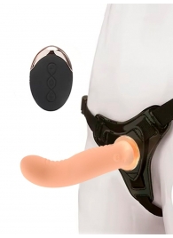 Женский вибрострапон со съемной насадкой и пультом ДУ - Erokay - купить с доставкой в Архангельске