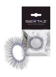 Круглое эрекционное кольцо с «ресничками» - Sextaz - в Архангельске купить с доставкой