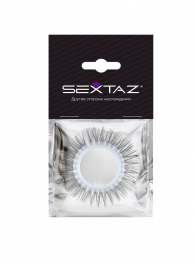 Круглое эрекционное кольцо с длинными «ресничками» - Sextaz - в Архангельске купить с доставкой