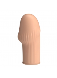 Телесная насадка на пенис Huel - 9 см. - Baile - в Архангельске купить с доставкой