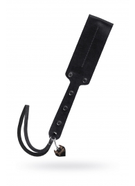 Черный кожаный пэддл - 32 см. - Pecado - купить с доставкой в Архангельске