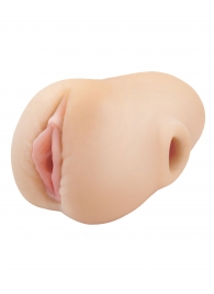 Телесный мастурбатор-вагина Pussy Pounder Squeeze Stroker - Pipedream - в Архангельске купить с доставкой