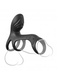 Черная насадка на пенис Ultimate Couples Cage Pro - Pipedream - в Архангельске купить с доставкой