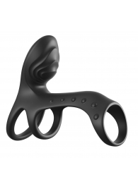 Черная насадка на пенис Ultimate Couples Cage Pro - Pipedream - в Архангельске купить с доставкой