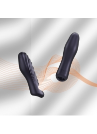 Сливовая силиконовая насадка на пенис с подхватом Manwan Ryzer - Manwan - в Архангельске купить с доставкой