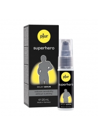 Пролонгатор-сыворотка pjur Superhero Delay Serum - 20 мл. - Pjur - купить с доставкой в Архангельске