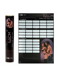 Плакат для двоих со скретч-слоем «БДСМ» - Сима-Ленд - купить с доставкой в Архангельске