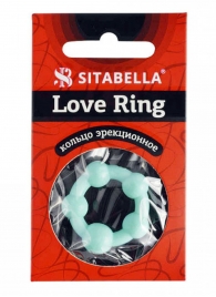 Цветное эрекционное кольцо с 5 бусинами Love Ring - Sitabella - в Архангельске купить с доставкой