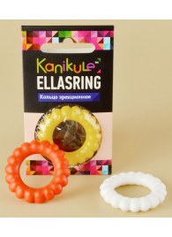 Цветное рельефное эрекционное кольцо Ellasring - Sitabella - в Архангельске купить с доставкой