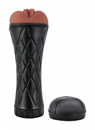 Коричневый мастурбатор-вагина Marly - Dream Toys - в Архангельске купить с доставкой