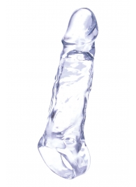 Прозрачная насадка-удлинитель Length Enhancer с подхватом - 16 см. - NMC - в Архангельске купить с доставкой