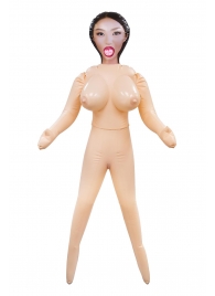 Телесная надувная секс-кукла с пышным бюстом - NMC - в Архангельске купить с доставкой