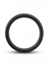 Черное эрекционное кольцо Silicone Go Pro Cock Ring - Blush Novelties - в Архангельске купить с доставкой