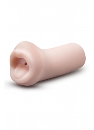 Телесный мастурбатор-ротик Candi - Blush Novelties - в Архангельске купить с доставкой