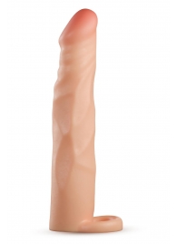 Телесная насадка-удлинитель Fortitude с подхватом - 17,7 см. - Blush Novelties - в Архангельске купить с доставкой