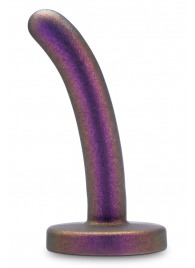 Фиолетовая насадка с гладкой поверхностью Surrender 4.75 Inch Beginner Pegging Dildo - 12 см. - Blush Novelties - купить с доставкой в Архангельске