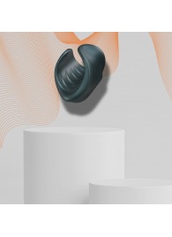 Серый сквозной мастурбатор с вибрацией Manwan Starter - Manwan - в Архангельске купить с доставкой