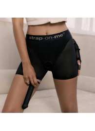 Трусики-шорты для фиксации насадок Strap-on-me Harness Lingerie Halo - size S - Strap-on-me - купить с доставкой в Архангельске