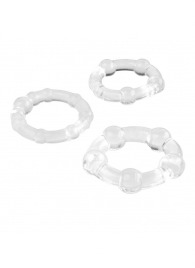 Набор из 3 эрекционных прозрачных колец - Boys of Toys - в Архангельске купить с доставкой