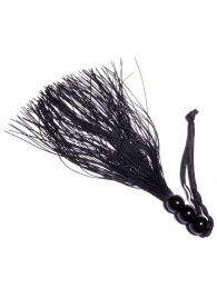 Черная силиконовая плетка - 25,4 см. - Boys of Toys - купить с доставкой в Архангельске