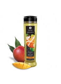 Массажное масло для тела Luscious Mango с ароматом манго - 240 мл. - Shunga - купить с доставкой в Архангельске