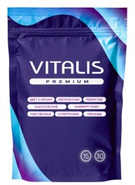 Супертонкие презервативы VITALIS Premium Super Thin - 15 шт. - Vitalis - купить с доставкой в Архангельске