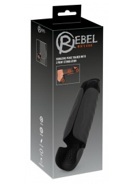 Черный вибромастурбатор с трехточечной стимуляцией Penis Trainer with 3 Point Stimulation - Orion - в Архангельске купить с доставкой