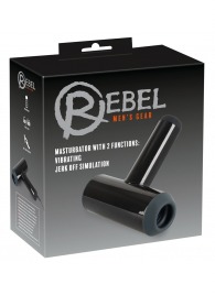 Черный мастурбатор с удобной ручкой Masturbator with 2 Functions - Orion - в Архангельске купить с доставкой