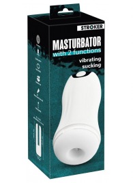 Белый мастурбатор Masturbator with 2 functions - Orion - в Архангельске купить с доставкой