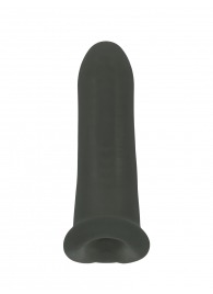 Черный фаллоудлинитель Striker - 13,5 см. - Lola Games - в Архангельске купить с доставкой