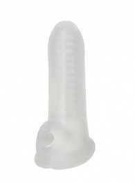 Белый фаллоудлинитель Striker - 13,5 см. - Lola Games - в Архангельске купить с доставкой
