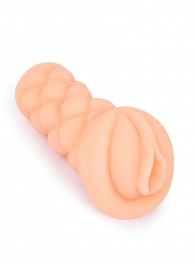 Телесный мастурбатор-вагина с вибропулей и эрекционными кольцами в комплекте - Sexy Girl - в Архангельске купить с доставкой