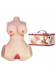 Мастурбатор-торс Aveline с 2 любовными тоннелями - Baile - в Архангельске купить с доставкой