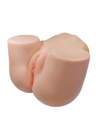 Телесный мастурбатор Julia с 2 любовными тоннелями - Baile - в Архангельске купить с доставкой