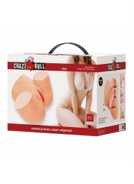 Телесный мастурбатор Liora с вибрацией - Baile - в Архангельске купить с доставкой