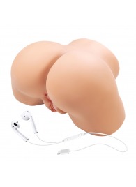 Телесный мастурбатор Olivia с 2 любовными отверстиями - Baile - в Архангельске купить с доставкой