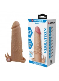 Телесная насадка на пенис Quillon - 20 см. - Baile - в Архангельске купить с доставкой