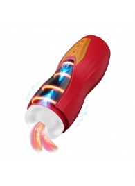 Интерактивный мастурбатор Solara с нагревом, вибрацией и поступательными движениями - Shots Media BV - в Архангельске купить с доставкой