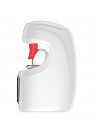 Белый мастурбатор с язычком и возвратно-поступательными движениями - Secwell - в Архангельске купить с доставкой