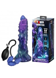 Фиолетовый яйцеродящий фаллоимитатор Duskwalker Sentinal на присоске - 22,4 см. - Baile - купить с доставкой в Архангельске