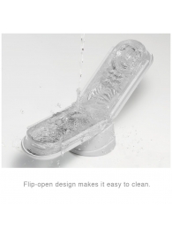 Белый мастурбатор FLIP 0 (ZERO) - Tenga - в Архангельске купить с доставкой