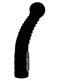 Чёрный стимулятор простаты с ротацией Prostate Twister - 20 см. - Orion - в Архангельске купить с доставкой