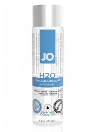Охлаждающий лубрикант на водной основе JO Personal Lubricant H2O COOLING - 120 мл. - System JO - купить с доставкой в Архангельске