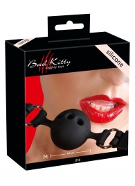 Средний силиконовый кляп-шар на регулируемых ремешках - Orion - купить с доставкой в Архангельске