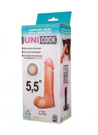 Фаллическая насадка Харнесс UNICOCK 5,5  - 17 см. - LOVETOY (А-Полимер) - купить с доставкой в Архангельске